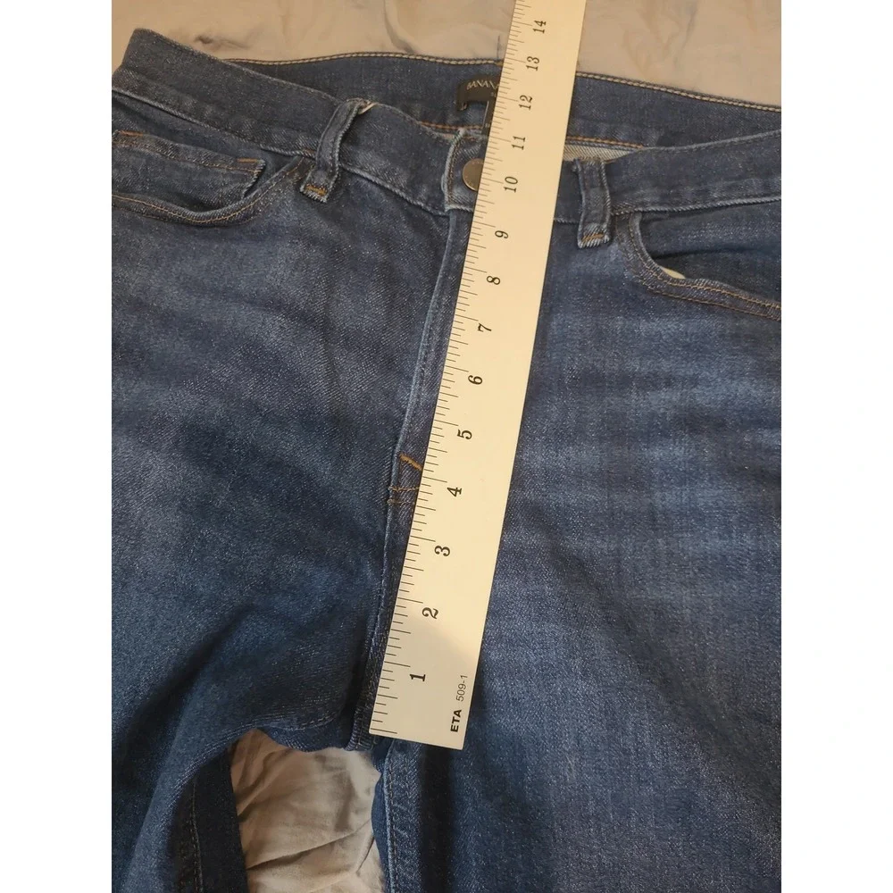 Banana Republic Slim Fit Men's SZ 31x30 med wash straight leg casual jeans norm